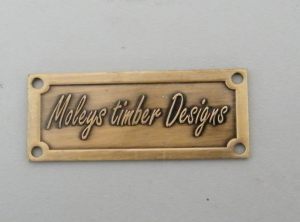 Die Cast Nameplate